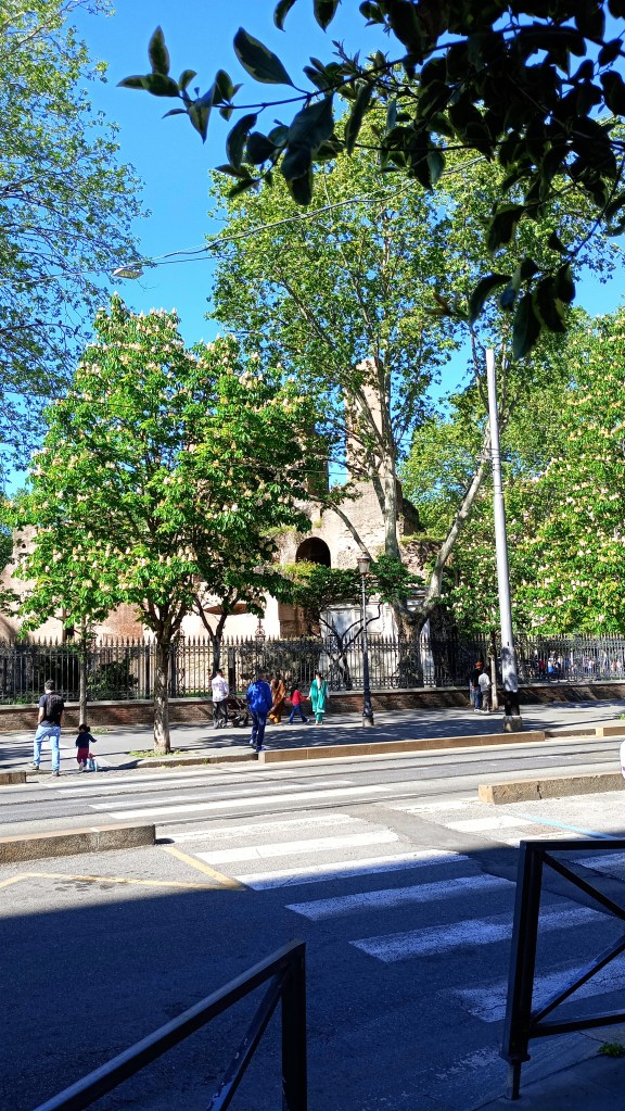 photo of Piazza Vittorio area, remains of Villa Palobara