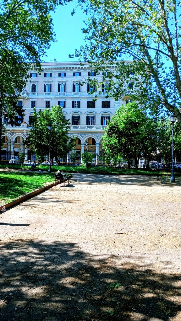 photo of Piazza Vittorio, the park and view of building 